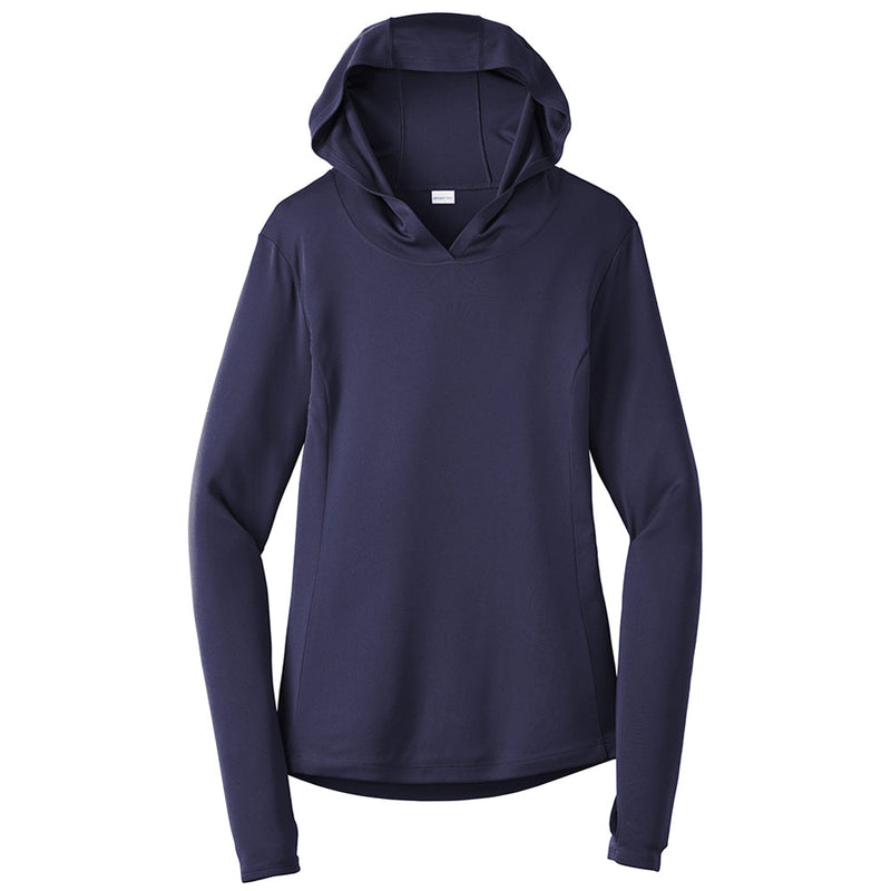 Ladies Big Size PosiCharge Hooded Pullover
