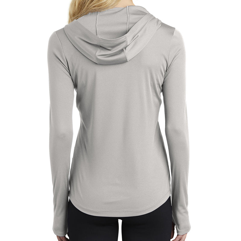 Ladies Big Size PosiCharge Hooded Pullover