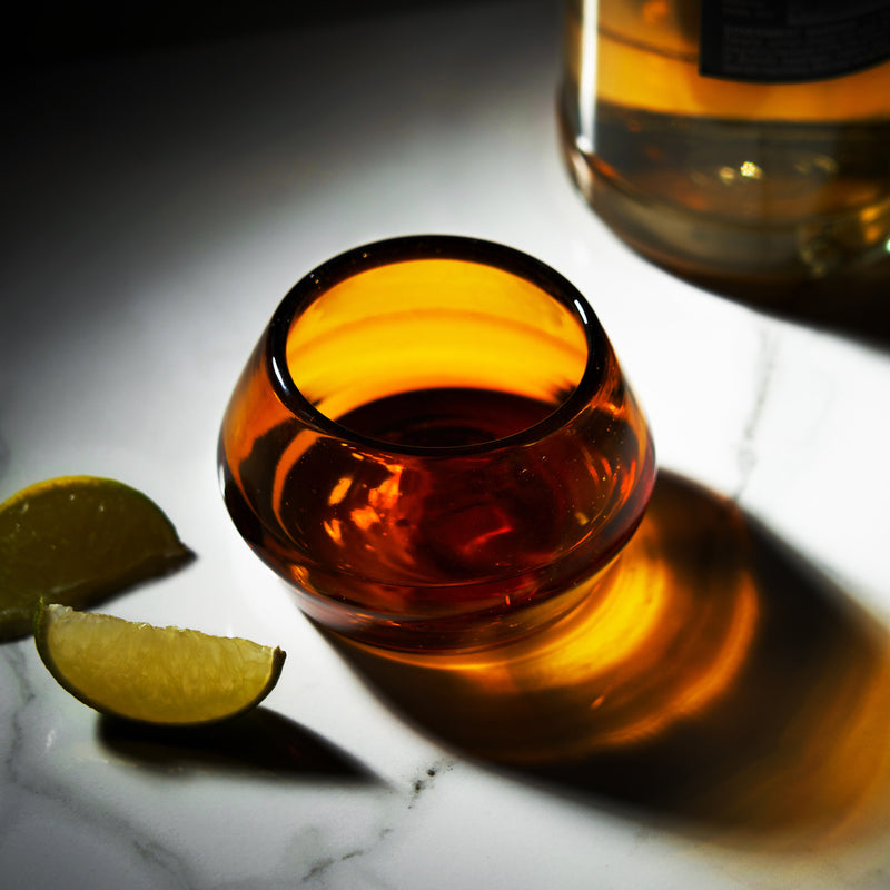 Tequila Copita Glass in Amber, photo 2 of 7