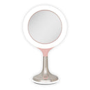 Solana Lighted Makeup Mirror with Magnification & Touch Pad