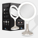 Solana Lighted Makeup Mirror with Magnification & Touch Pad