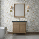 James Martin Kinnsden 36" Single Bathroom Vanity, Weathered Oak