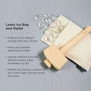 Professional Lewis Ice Bag and Mallet by Viski