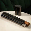 Warren Cigar Holder and Flask by Viski