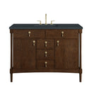 James Martin Kinnsden 48" Single Bathroom Vanity, Sable Oak