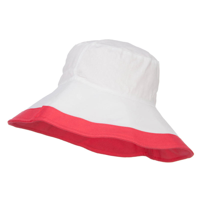 Reversible Solid Color Bucket Hat