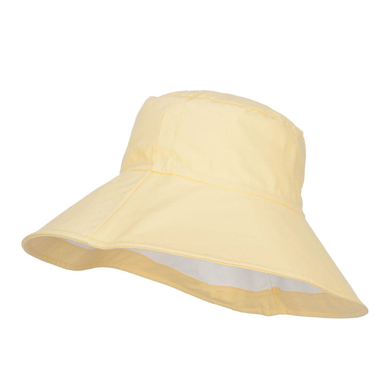 Reversible Solid Color Bucket Hat