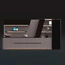 Velor · Modern Office Shelves w/ Lighting & Storage by Arc Grove