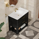 James Martin Lucian 36" Single Bathroom Vanity, Carbon Oak