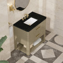 James Martin Lucian 36" Single Bathroom Vanity, Pebble Oak