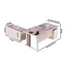 Vesper · Executive Desk w/ Mobile Storage