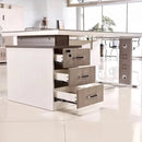 Vesper · Executive Desk w/ Mobile Storage