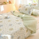 GobekUsa Cartoon Pattern Cotton Single Mattress Mat: Summer Comfort & Non-Slip Performance