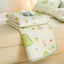 GobekUsa Cartoon Pattern Cotton Single Mattress Mat: Summer Comfort & Non-Slip Performance