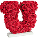 Lucky Rose Petal Horseshoe Centerpiece