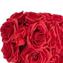 Lucky Rose Petal Horseshoe Centerpiece