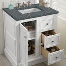 James Martin De Soto 30" Single Bathroom Vanity, Bright White