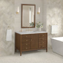 James Martin Myrrin 48" Single Bathroom Vanity, Mid-Century Walnut