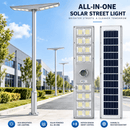 9000W All-in-One Double Side Solar Street Light Road Path Motion Sensor Parking a lot IP65 Waterproof