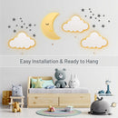LumiDreams Wall Light - Kid's Decor Nightlight Moon