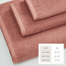 Cotton Textured Bath Towel Set - Acacia Collection by Great Bay Home