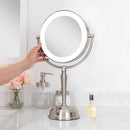 Makeup Mirror with Light and Magnification, USB Charging Port