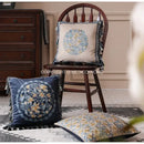 GobekUsa Camellia Floral Velvet Cushion Cover for Sofa Couch Bed - Luxe European Style