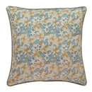 GobekUsa Camellia Floral Velvet Cushion Cover for Sofa Couch Bed - Luxe European Style