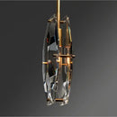 GobekUsa Crystal Glass Pendant Lamp Luxe Chandelier for Bedroom Restaurant Kitchen Home
