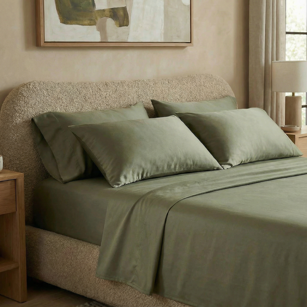 Luxe Bamboo Flat Sheet, photo 2 of 3