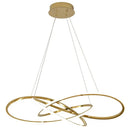 GobekUsa Clover Stainless Steel Pendant Lamp, Luxe Four Leaf, 3 Colors