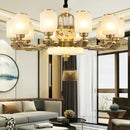 GobekUsa Jade Chandelier for Luxe Living Spaces