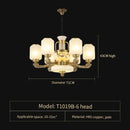 GobekUsa Jade Chandelier for Luxe Living Spaces