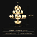 GobekUsa Jade Chandelier for Luxe Living Spaces
