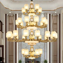 GobekUsa Jade Chandelier for Luxe Living Spaces