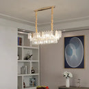 GobekUsa Crystal Indoor Chandelier: Postmodern LED Suspension Lamps for Luxe Living Room Decor