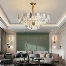 GobekUsa Crystal Indoor Chandelier: Postmodern LED Suspension Lamps for Luxe Living Room Decor