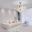 GobekUsa Crystal Indoor Chandelier: Postmodern LED Suspension Lamps for Luxe Living Room Decor