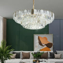 GobekUsa Crystal Indoor Chandelier: Postmodern LED Suspension Lamps for Luxe Living Room Decor