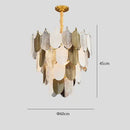 GobekUsa Crystal Indoor Chandelier: Postmodern LED Suspension Lamps for Luxe Living Room Decor