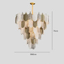 GobekUsa Crystal Indoor Chandelier: Postmodern LED Suspension Lamps for Luxe Living Room Decor