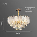 GobekUsa Crystal Indoor Chandelier: Postmodern LED Suspension Lamps for Luxe Living Room Decor