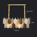 GobekUsa Crystal Indoor Chandelier: Postmodern LED Suspension Lamps for Luxe Living Room Decor