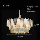 GobekUsa Crystal Indoor Chandelier: Postmodern LED Suspension Lamps for Luxe Living Room Decor