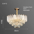GobekUsa Crystal Indoor Chandelier: Postmodern LED Suspension Lamps for Luxe Living Room Decor