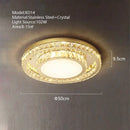 GobekUsa Crystal LED Ceiling Chandelier - Luxe Rectangular Design for Stylish Home Decor
