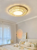 GobekUsa Crystal LED Ceiling Chandelier - Luxe Rectangular Design for Stylish Home Decor