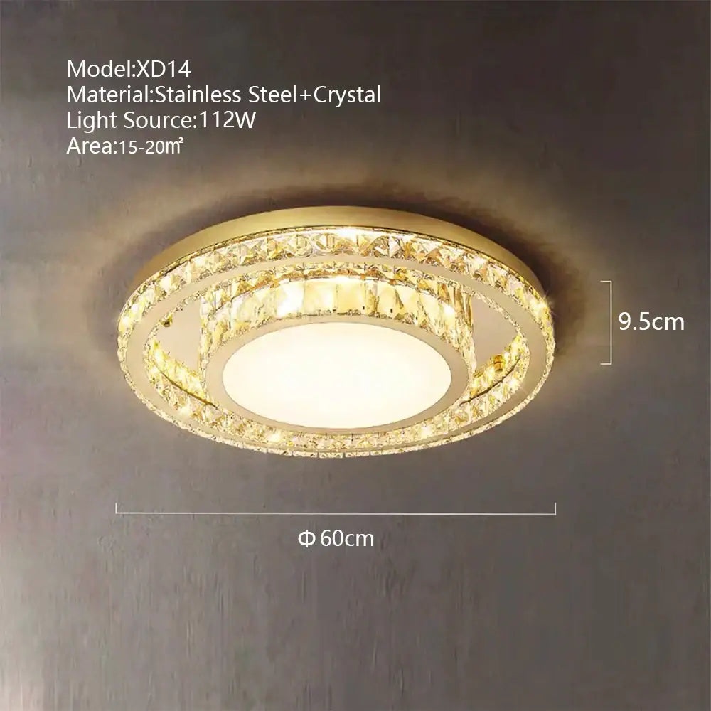 GobekUsa Crystal LED Ceiling Chandelier - Luxe Rectangular Design for Stylish Home Decor, photo 7 of 13