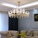 GobekUsa Glass LED Ceiling Chandelier for Living Room Bedroom Restaurant Hotel Kitchen Luxe Lighting