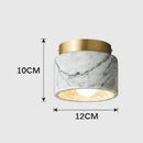 GobekUsa Green White Marble Downlight for Luxe Living Spaces